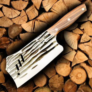 Cutelo Inox Profissional Cabo King Artesanal Churrasco Cozinha