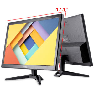 Monitor Gamer 17.1" Polegadas Painel LED 1440x900 Conexões HDMI VGA Ideal Para Filmes Jogos & Series
